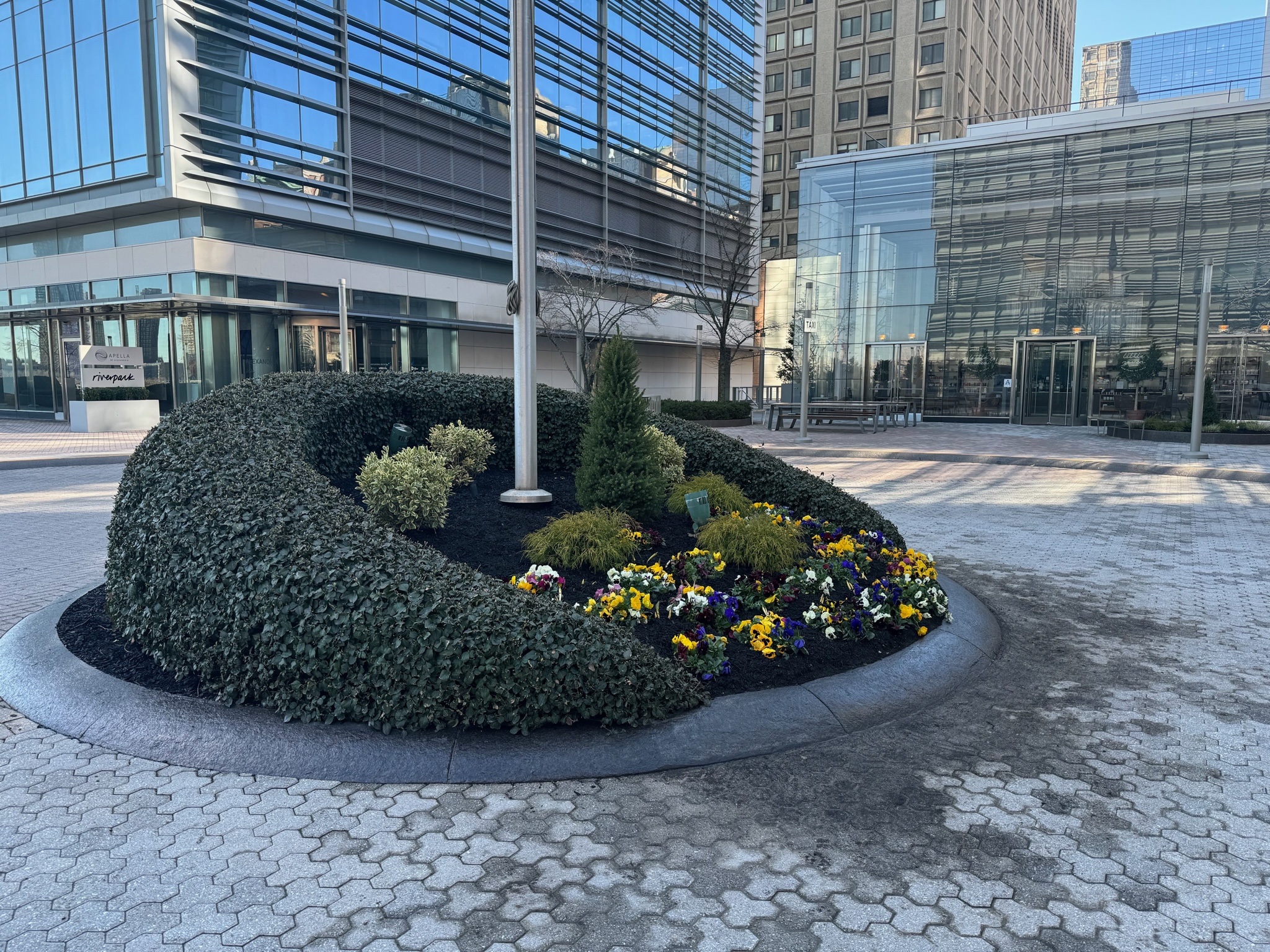Commercial Landscaping, Irrigation & Turf Installation at New York City Apartment Building